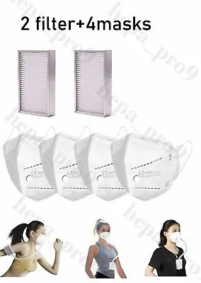 Buy Electric Air Purifier Mask Personal Air Purifier Wearable Air Purifier Mask HEPA • 47.99$