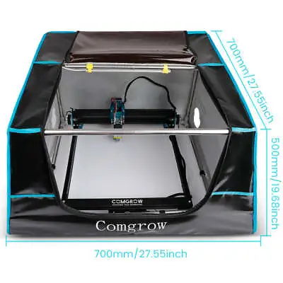 Buy Comgrow Official Desktop Laser Engraver Enclosure 700*700*500mm • 66.99$