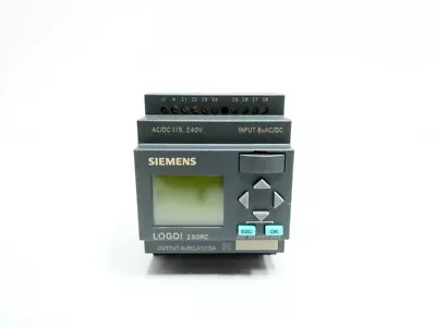 Buy Siemens 6ED1 052-1FB00-0BA6 Logo! 230rc Logic Module • 165.43$