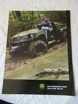 Buy John Deere Trail Gator HPX 4x4 Utility Vehicle Specification Sheet Brochure • 10.99$
