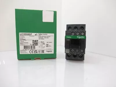 Buy Schneider Electric LC1D32G7 TeSys Deca Contactor, 3-Pole, 32A, 120V • 111.32$