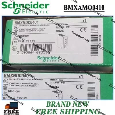 Buy New In Box BMXAM00410 Schneider PLC Module Schneider Electric Free Shipping • 1,016$