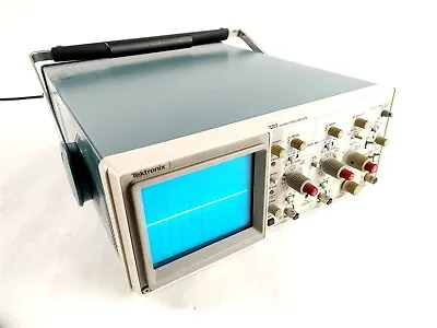Buy Tektronix 2213 60 MHz Oscilloscope Two Channel Portable Benchtop Testing Unit • 99.99$