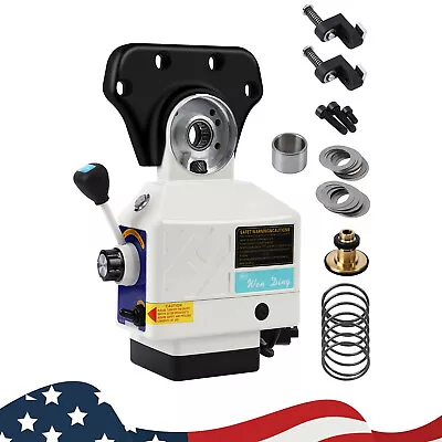 Buy Z-Axis Power Milling Machine Power Feed Table Mill 450 In-lb Torque 0-200 RPM • 145.59$