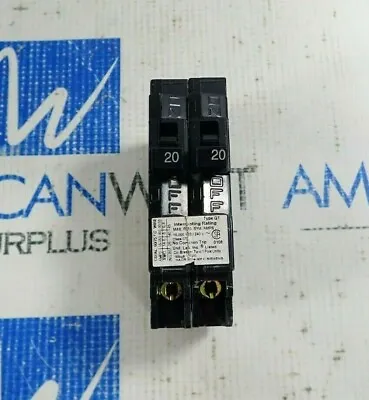 Buy Siemens Q2020 Tandem Single Pole 20 Amp 120/240v Plug In Circuit Breaker • 22.95$