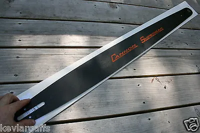 Buy NEW 3/8 Cannon  SUPERBAR  36 Inch Chainsaw Bar 3/8 Pitch .063 Gauge Large Saws • 268.88$