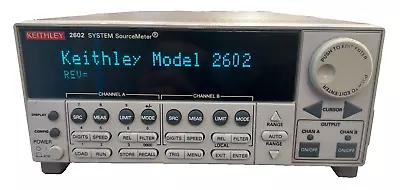 Buy Keithley 2602 SYSTEM Source Meter Good Condition Fast Shipping • 4,929.99$