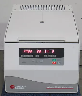 Buy T189316 Beckman Coulter Allegra X-30R Refrigerated Centrifuge W/ SX4400 Rotor • 2,000$