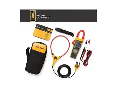 Buy Fluke 376FC-IFLEX36 - 1000A AC/DC TRMS Clamp Meter With 36in IFlex And Hard Case • 674.99$