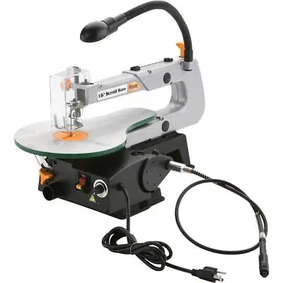 Buy Grizzly G0735 16  Scroll Saw With Flexible Shaft Grinder • 276.95$