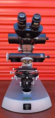 Buy Vintage West Germany Carl Zeiss Universal Laboratory Microscope Camera III RS  • 900$