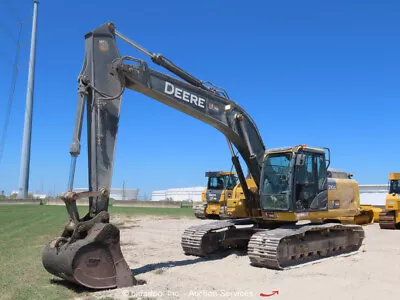Buy 2018 John Deere 210G LC Hydraulic Excavator Cab A/C Aux Trackhoe Bucket • 1$