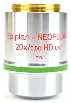 Buy Zeiss Epiplan-Neofluar 20x/0,50 - 20x/0.50 HD DIC Microscope Lens • 399.99$