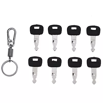 Buy 8X Ignition Keys With Key Chain #459A RC411-53933 RC461-53930 For Kubota Mini Ex • 14.64$
