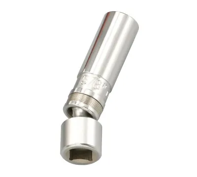 Buy Genius Tools 3/8  Dr. 16.0mm(5/8 ) Swivel Spark Plug Socket - 318516 • 18.86$