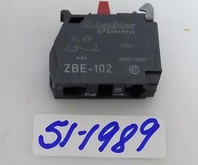 Buy Schneider Electric Auxiliary Contact Block Zbe-102 • 4.36$