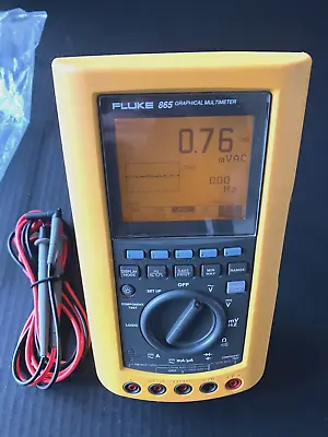 Buy Super Clean Fluke 865 Graphical Multimeter With Leads, Works Perfectly • 549$