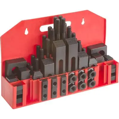 Buy Grizzly G1076 58 Pc. Clamping Kit For 5/8  T-Slots • 105.95$