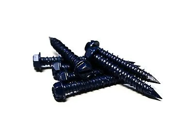 Buy (50) 1/4 X1-3/4  Concrete/Masonry Screw Anchors (Tapcon) *LGR QTY IN OUR STORE* • 13.83$