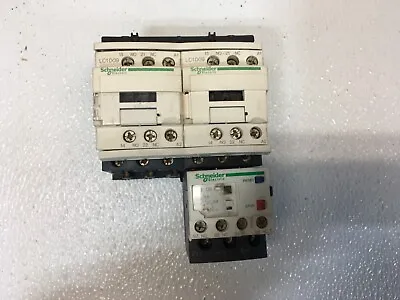 Buy Schneider Electric LC1D09 Reversing Contactor W/LRD05 Overload Relay (KB) • 55$