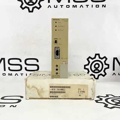 Buy Siemens 6ES5 318-8MB12 Simatic S5 PLC Interface Module USA  • 1,650$