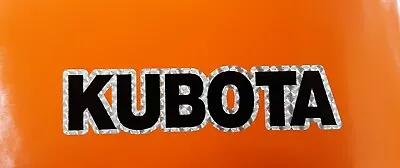 Buy Kubota Replacement 4 Decals Set  Two 13 X 3 & 2 6x1 • 45$