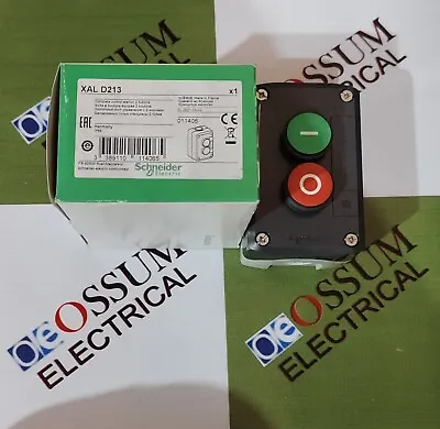 Buy Schneider Electric Xal D213 Complete Control Station 2 Push Button Fast Shipping • 79.05$