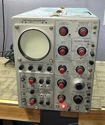 Buy Tektronix 545A Oscilloscope Powers On Tested Only  82644 • 475$