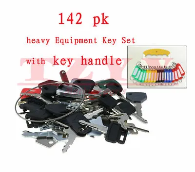 Buy 142pcs Key Set For Most Heavy Construction / Equipment Kubota Yamaha JD • 119$