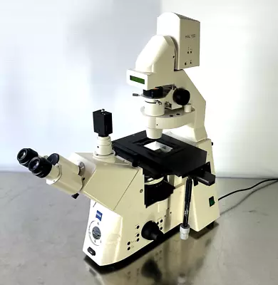 Buy CARL ZEISS Axiovert 200M Fluorescence Microscope - Missing Objectives • 4,999$