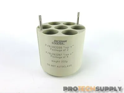 Buy Beckman 393266 Centrifuge Swing Bucket Rotor Conical Tube Adapter 7x50mL 30mm • 59.50$