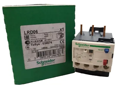 Buy Schneider LRD06C Thermal Overload Relay 1-1.6 Amp. 50/60 Hz • 21.99$