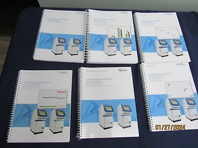 Buy Applied Biosystems StepOne And StepOne Plus Getting Started Guide Set Of 6 • 45$
