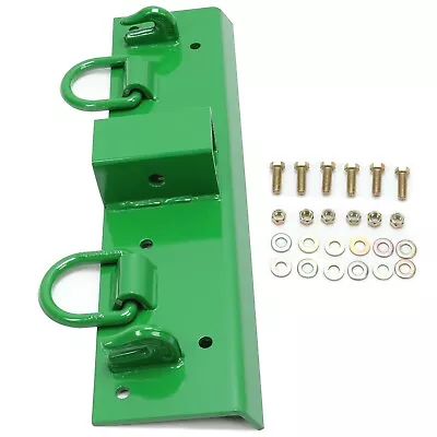 Buy For John Deere Compact Tractor Bolt On Grab Hooks & D Rings & 2  Receiver • 80.10$