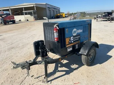 Buy 2018 Miller BIG BLUE 400 Diesel Towable Welder Generator Genset Kubota • 1$