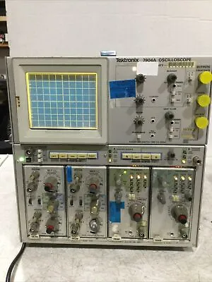 Buy Tektronix 7904A Oscilloscope Mainframe W/ 2 Dual Trace Amplifier And 2 Time Base • 599$