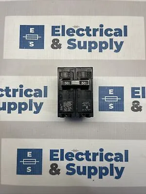 Buy Siemens Q250 50-Amp 2 Pole 240-Volt Circuit Breaker Plug In New • 30$