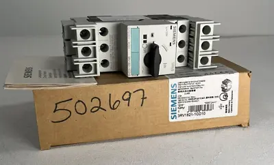 Buy Siemens Circuit Breaker 3RV1821-1CD10, 2.5A, 50Hz • 199.99$
