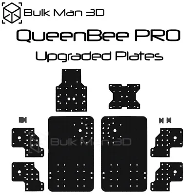 Buy QueenBee PRO CNC Aluminum Plates Precise Laser Cutting Plate Set For Wood Router • 206.10$