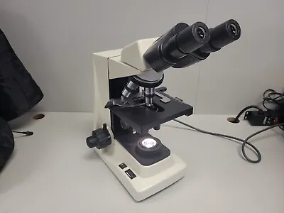 Buy Binocular Compound Microscope With 4X 10X 40X 100X Objectives Halogen Light • 289.99$