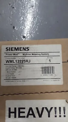 Buy Siemens Meter Stack WML12225RJ • 1,000$