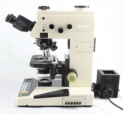 Buy Nikon Microphot Microscope DIC Phase Contrast Darkfield 4x 10x 20x 40x 100x • 8,499.99$