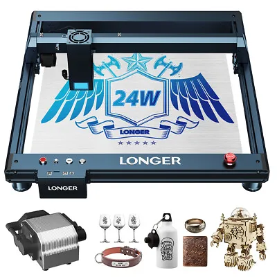 Buy LONGER B1 20W Laser Engraving Machine Automatic Air Assisted Engraving Machine✅ • 629.99$