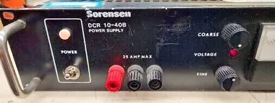 Buy  Sorensen Power Supply DCR 10-40B 0-10VDC 0-40A,  Free Shipping ! • 349.90$