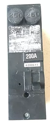 Buy Siemens QNRH 2 Pole 200 Amp 120/240v Main Breaker • 43$