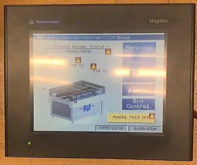 Buy Schneider Electric XBTGT2330 Advanced Touchscreen Panel 5.7  HMI-Pre-Owned • 379$