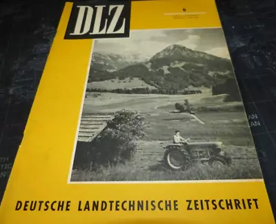 Buy DLZ 6/1963 Fendt Progress/MF/Unimog/Hanomag/Driving/Perkins/Utility Power Car • 21.73$