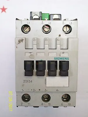 Buy Siemens Contactor , 3tf3400-0b • 19$