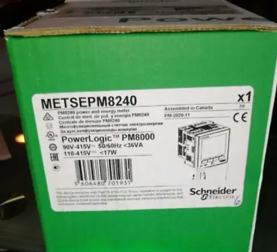 Buy Schneider Electric METSEPM8240 Power Logic PM8240 Power Meter - BRAND • 3,438$