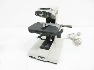 Buy Nikon Labophot Microscope With Adjustable Xy Base - No Head Installed • 125$